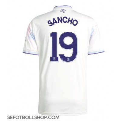 Billiga Aston Villa Jadon Sancho #19 Tredje fotbollskläder 2025-26 Kortärmad Billiga Aston Villa Jadon Sancho #19 Tredje fotbollskläder 2025-26 Kortärmad